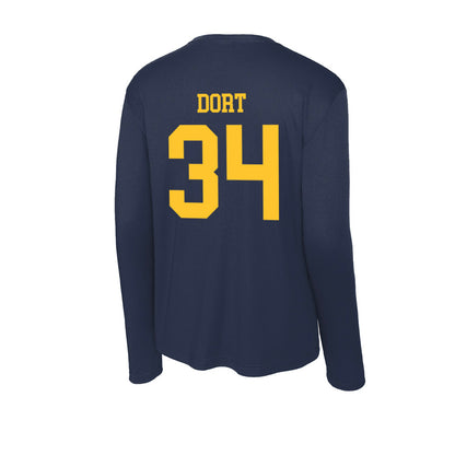UC Berkeley - NCAA Men's Basketball : Lee Dort - Classic Shersey Activewear Long Sleeve T-Shirt-1
