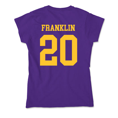 LSU - NCAA Softball : alix franklin - Soft Style Women’s T-Shirt-1