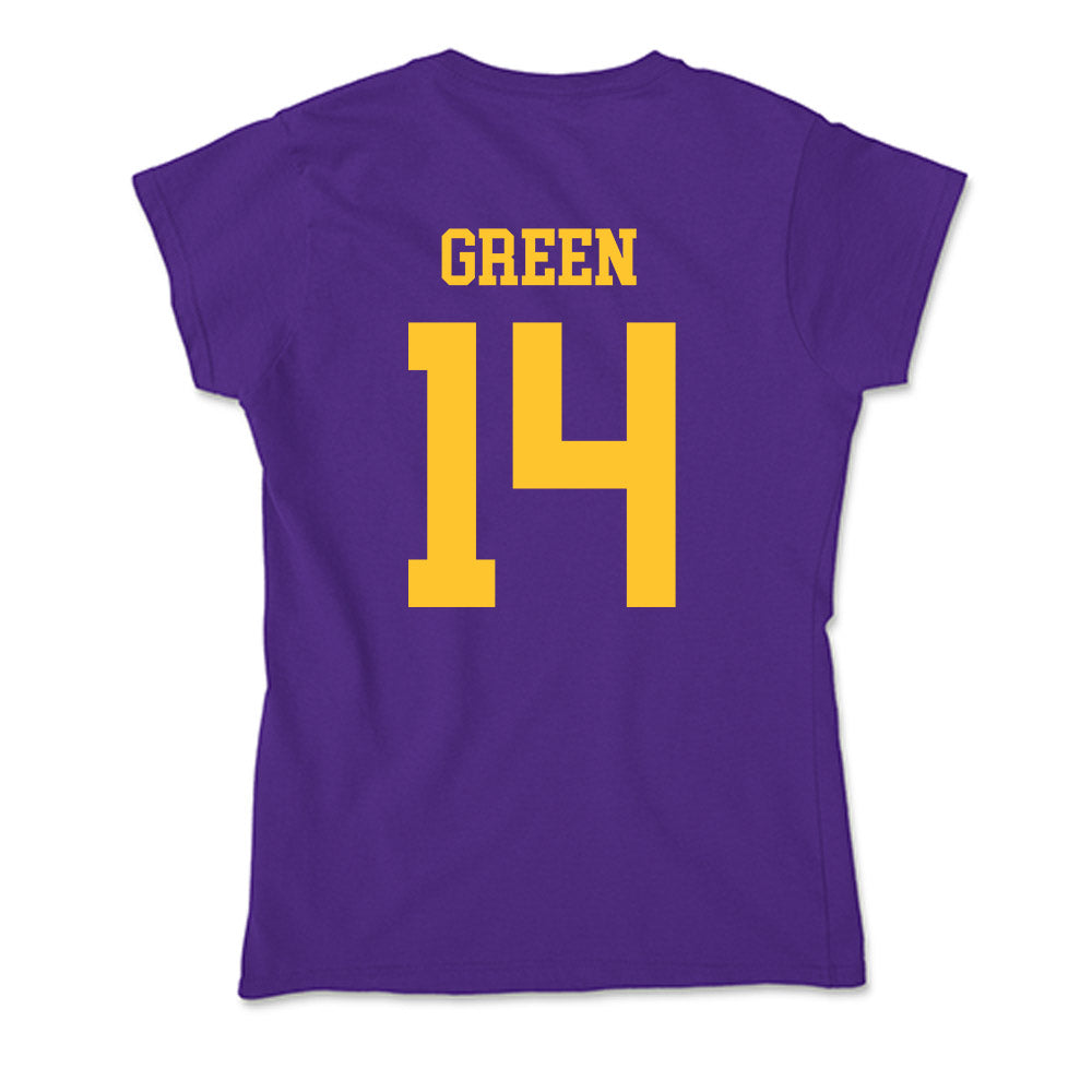LSU - NCAA Football : Trey'Dez Green - Soft Style Women’s T-Shirt-1