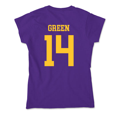 LSU - NCAA Football : Trey'Dez Green - Soft Style Women’s T-Shirt-1