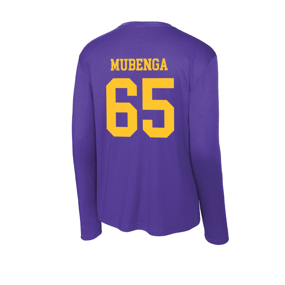 LSU - NCAA Football : Paul Mubenga - Activewear Long Sleeve T-Shirt-1