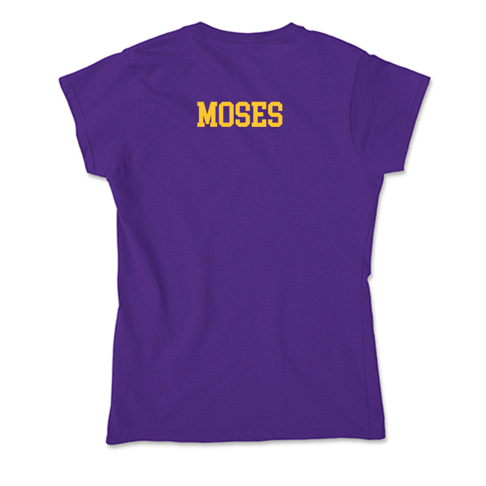 LSU - NCAA Football : Keylan Moses - Soft Style Women’s T-Shirt-1