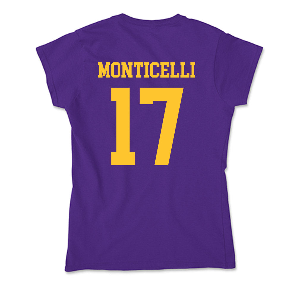 LSU - NCAA Softball : Paytn Monticelli - Soft Style Women’s T-Shirt-1