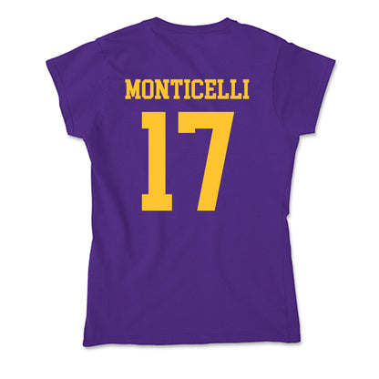 LSU - NCAA Softball : Paytn Monticelli - Soft Style Women’s T-Shirt-1