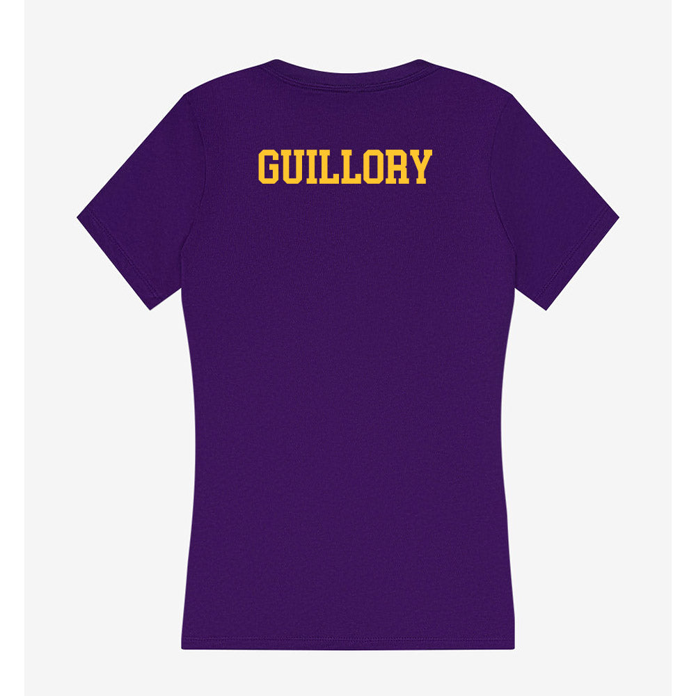 LSU - NCAA Women's Track & Field : Alexis Guillory - Women's V-Neck T-Shirt-1