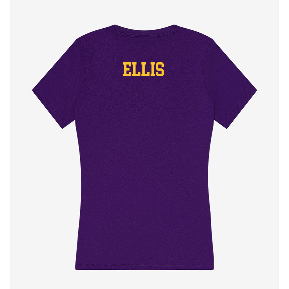LSU - NCAA Men's Swimming & Diving : Nicole Ellis - Women's V-Neck T-Shirt-1