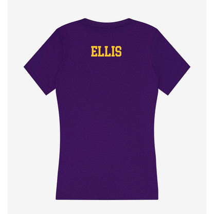LSU - NCAA Men's Swimming & Diving : Nicole Ellis - Women's V-Neck T-Shirt-1