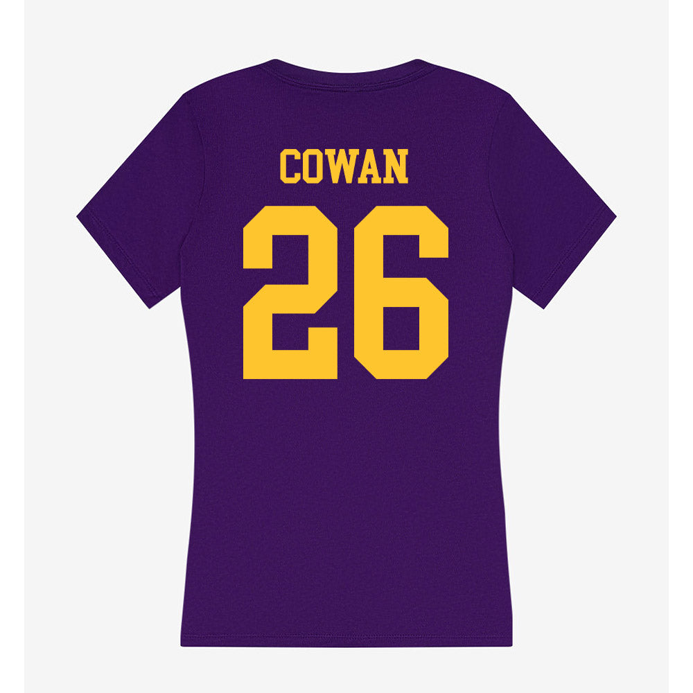LSU - NCAA Baseball : Zac Cowan - Women's V-Neck T-Shirt-1