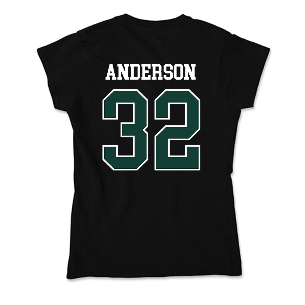 Michigan State - NCAA Men's Soccer : David Anderson - Soft Style Women’s T-Shirt-1