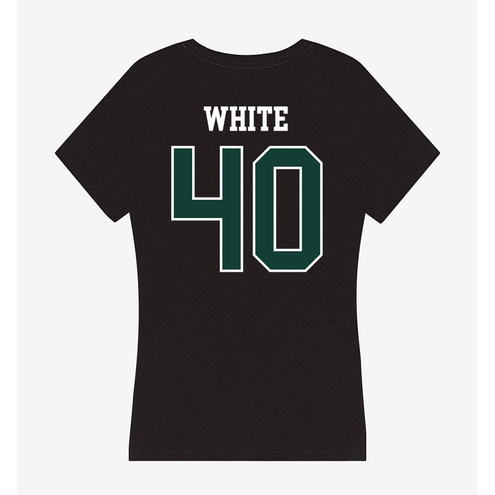 Michigan State - NCAA Football : DeJae White - Women's V-Neck T-Shirt-1
