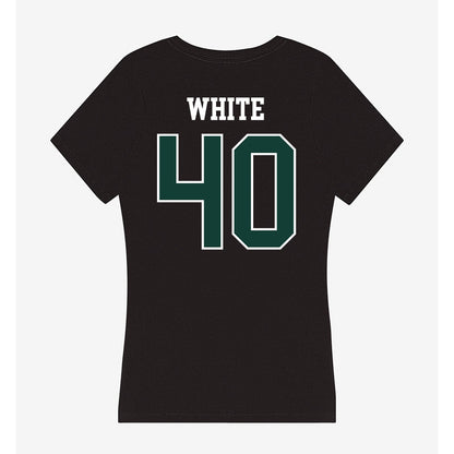 Michigan State - NCAA Football : DeJae White - Women's V-Neck T-Shirt-1