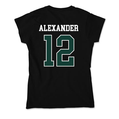 Michigan State - NCAA Women's Basketball : Isa Alexander - Soft Style Women’s T-Shirt-1