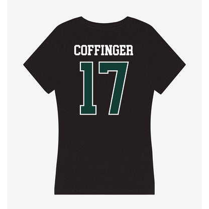 Michigan State - NCAA Softball : Ava Coffinger - Women's V-Neck T-Shirt-1