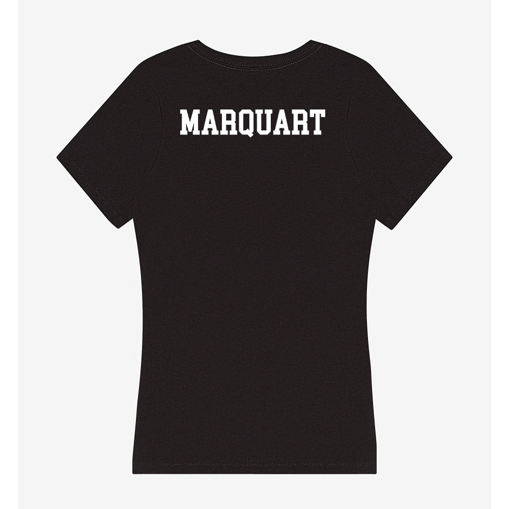 Michigan State - NCAA Women's Gymnastics : Korynne Marquart - Women's V-Neck T-Shirt-1