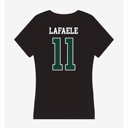 Michigan State - NCAA Football : Anelu Lafaele - Women's V-Neck T-Shirt-1