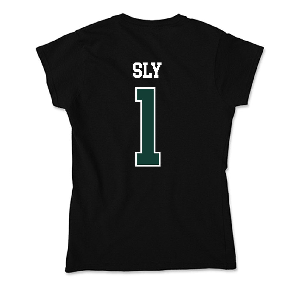 Michigan State - NCAA Men's Soccer : Michael Sly - Soft Style Women’s T-Shirt-1