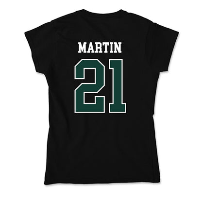 Michigan State - NCAA Women's Soccer : Maleeya Martin - Soft Style Women’s T-Shirt-1