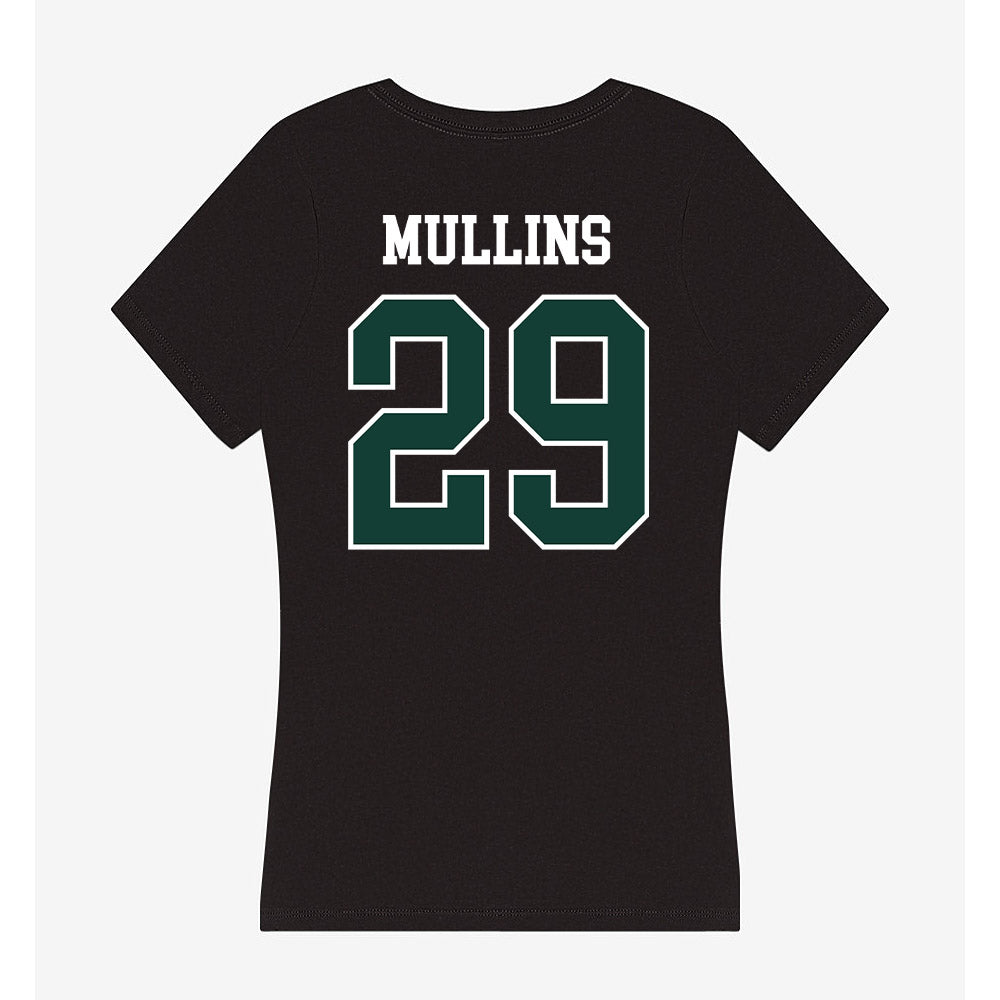 Michigan State - NCAA Football : George Mullins - Women's V-Neck T-Shirt-1