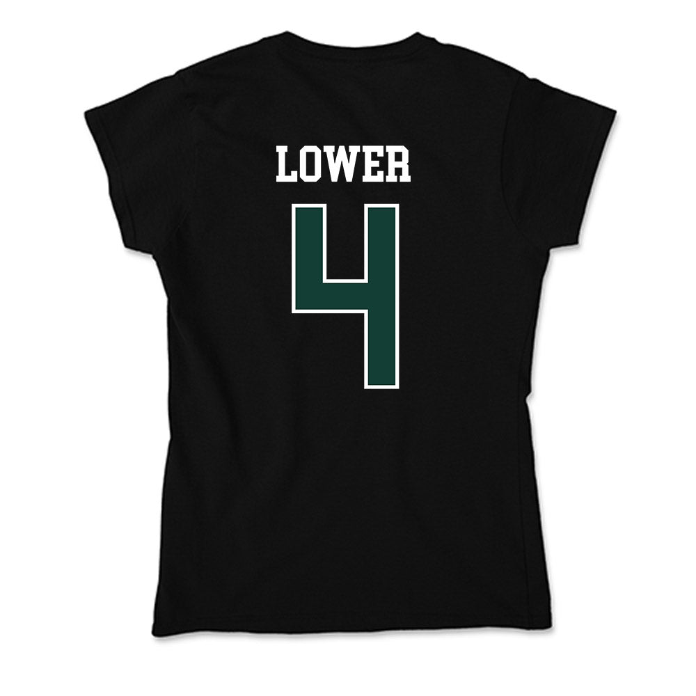 Michigan State - NCAA Softball : Natalie Lower - Soft Style Women’s T-Shirt-1