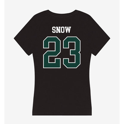 Michigan State - NCAA Football : Darius Snow - Women's V-Neck T-Shirt-1
