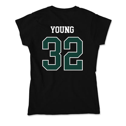 Michigan State - NCAA Football : Evan Young - Soft Style Women’s T-Shirt-1