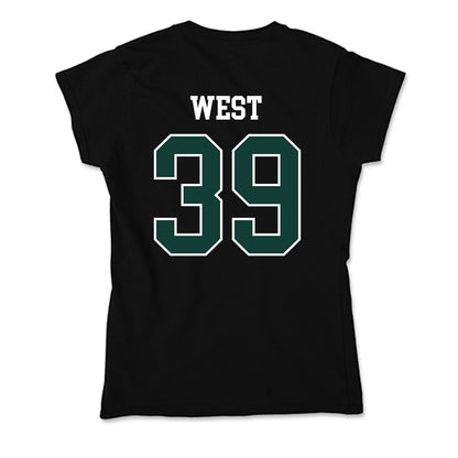 Michigan State - NCAA Football : Elisha West - Soft Style Women’s T-Shirt-1