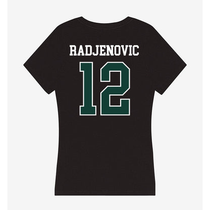 Michigan State - NCAA Men's Tennis : Vuk Radjenovic - Women's V-Neck T-Shirt-1
