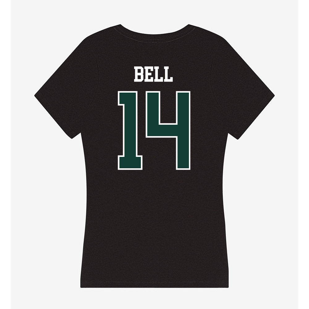Michigan State - NCAA Football : Malcolm Bell - Women's V-Neck T-Shirt-1