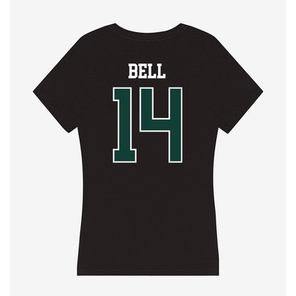 Michigan State - NCAA Football : Malcolm Bell - Women's V-Neck T-Shirt-1