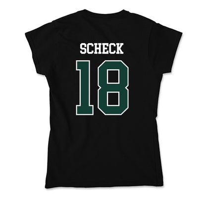 Michigan State - NCAA Women's Volleyball : Breccan Scheck - Soft Style Women’s T-Shirt-1