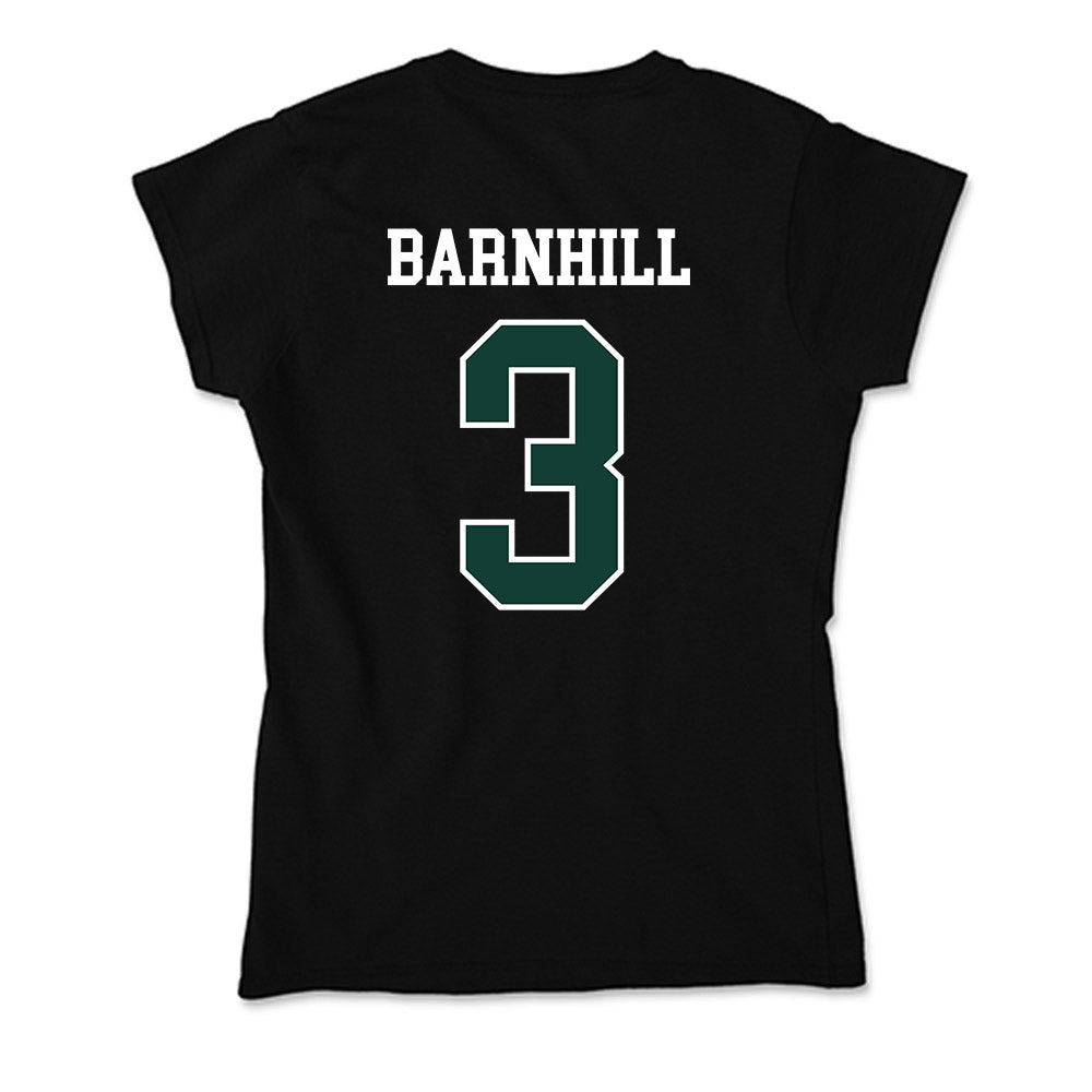 Michigan State - NCAA Men's Ice Hockey : Sean Barnhill - Soft Style Women’s T-Shirt-1