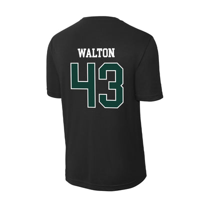 Michigan State - NCAA Men's Basketball : Colin Walton - Activewear T-Shirt-1