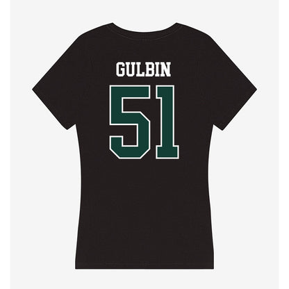 Michigan State - NCAA Football : Matthew Gulbin - Women's V-Neck T-Shirt-1