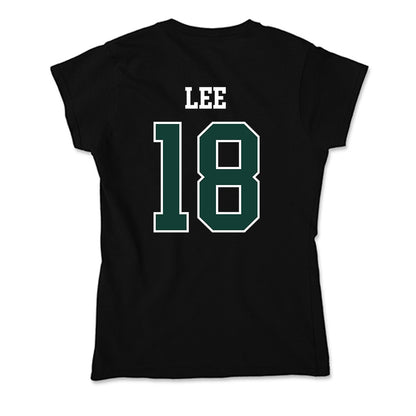 Michigan State - NCAA Men's Ice Hockey : Ryker Lee - Soft Style Women’s T-Shirt-1