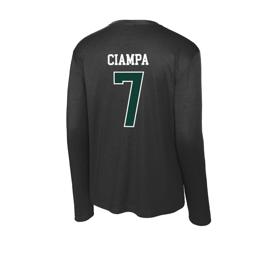 Michigan State - NCAA Women's Soccer : Aubree Ciampa - Activewear Long Sleeve T-Shirt-1