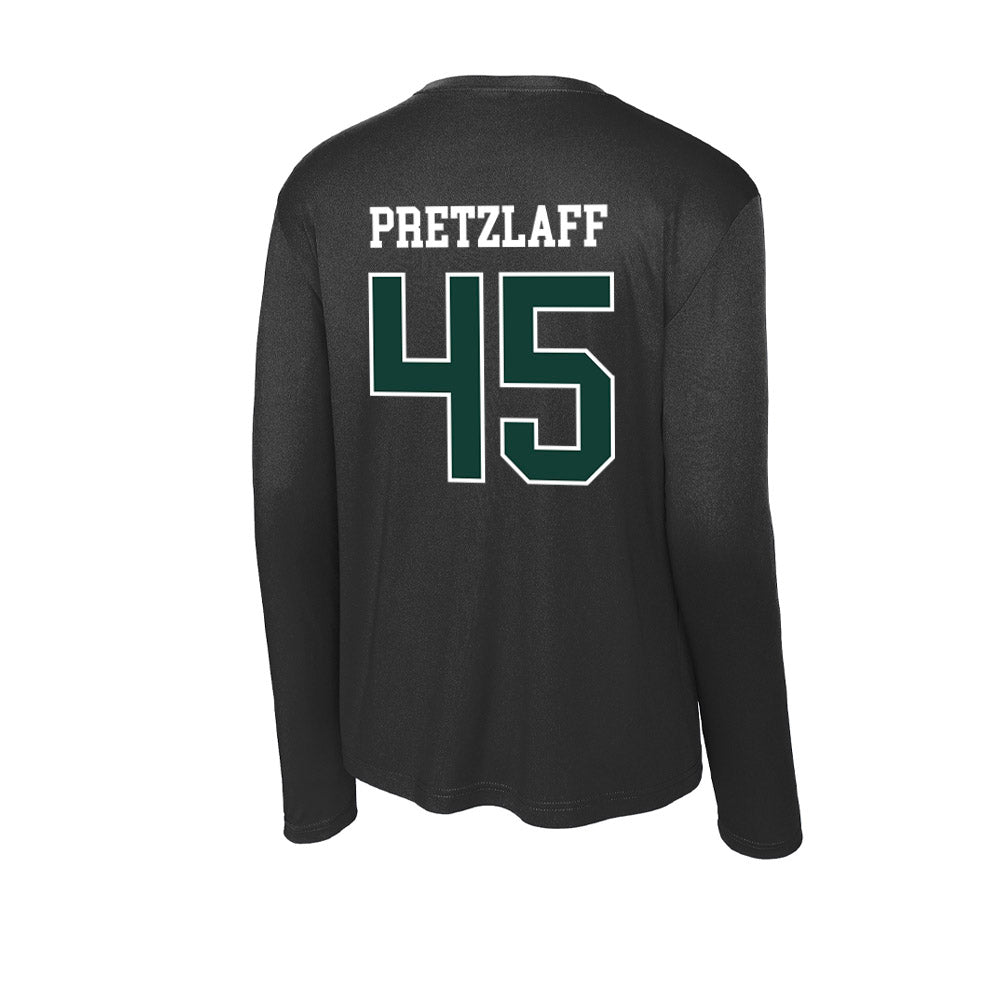 Michigan State - NCAA Football : Brady Pretzlaff - Activewear Long Sleeve T-Shirt-1
