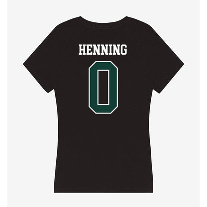 Michigan State - NCAA Women's Soccer : Noelle Henning - Women's V-Neck T-Shirt-1