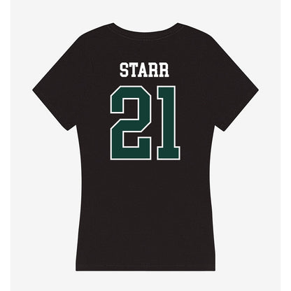 Michigan State - NCAA Softball : Alex Starr - Women's V-Neck T-Shirt-1