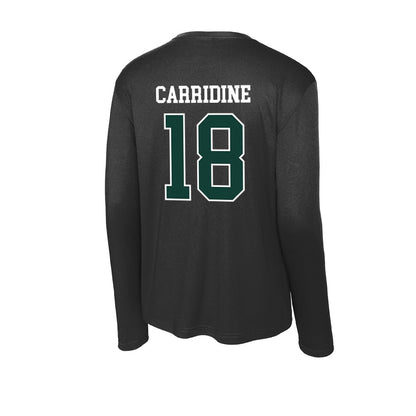 Michigan State - NCAA Football : Atticus Carridine - Activewear Long Sleeve T-Shirt-1
