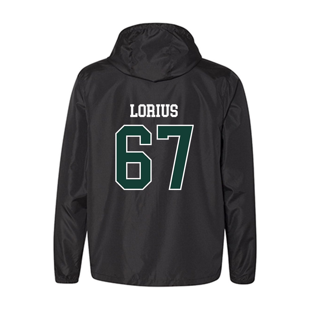 Michigan State - NCAA Football : Hayden Lorius - Windbreaker-1