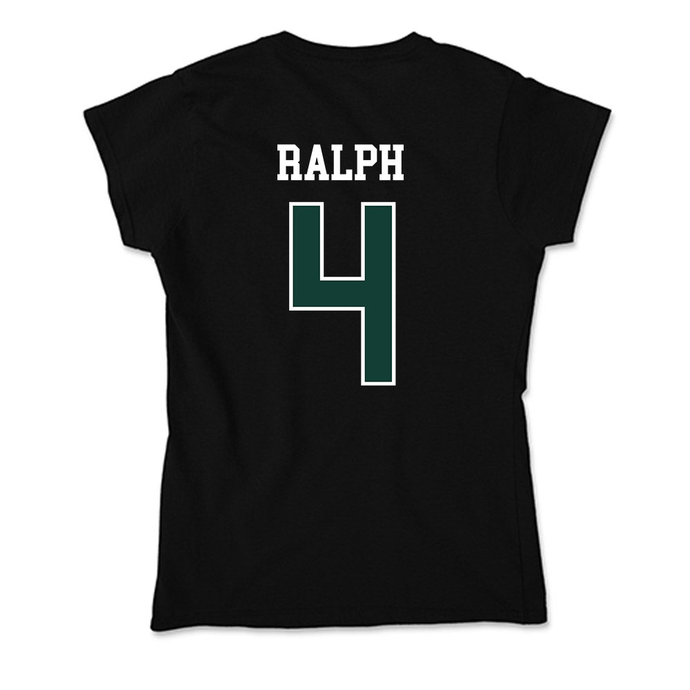 Michigan State - NCAA Men's Ice Hockey : Colin Ralph - Soft Style Women’s T-Shirt-1