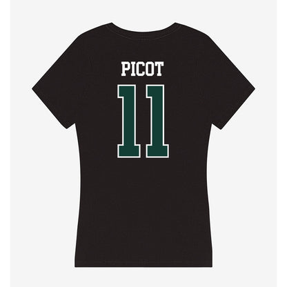 Michigan State - NCAA Baseball : Parker Picot - Women's V-Neck T-Shirt-1
