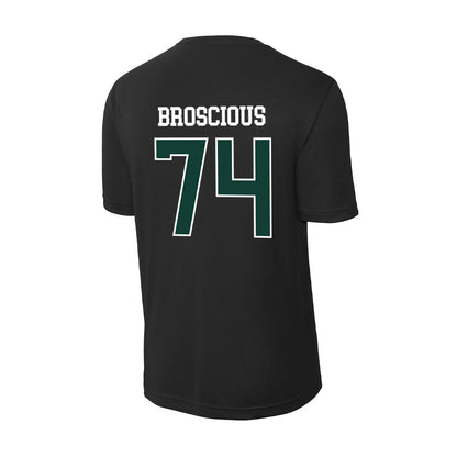 Michigan State - NCAA Football : Gavin Broscious - Activewear T-Shirt-1