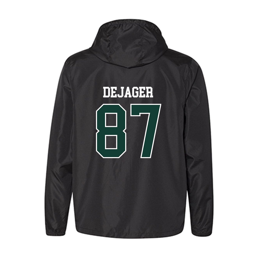 Michigan State - NCAA Football : Luke DeJager - Windbreaker-1