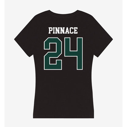 Michigan State - NCAA Football : Wilfred Pinnace - Women's V-Neck T-Shirt-1