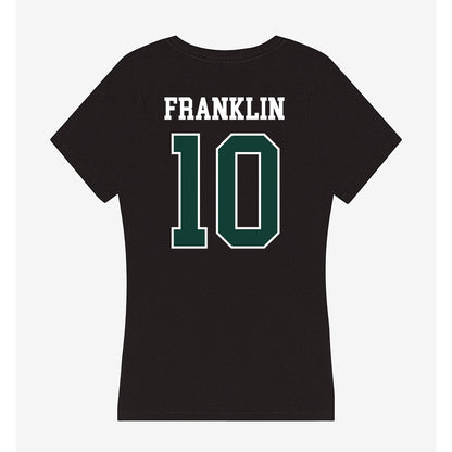 Michigan State - NCAA Softball : Kayla Franklin - Women's V-Neck T-Shirt-1