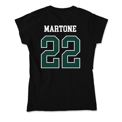 Michigan State - NCAA Men's Ice Hockey : Porter Martone - Soft Style Women’s T-Shirt-1