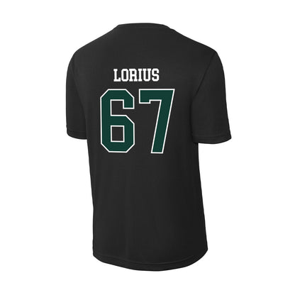 Michigan State - NCAA Football : Hayden Lorius - Activewear T-Shirt-1