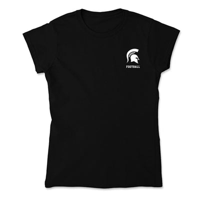Michigan State - NCAA Football : George Mullins - Soft Style Women’s T-Shirt-0