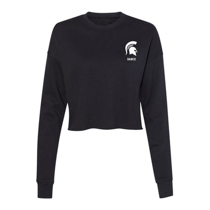 Michigan State - NCAA Dance Team : Saniya Harvey - Women's Cropped Crew Fleece-0